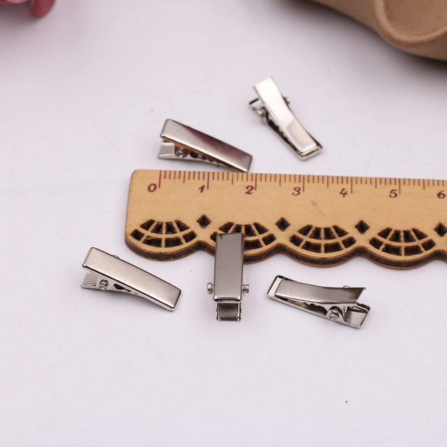 2cm internet celebrity mini hair clip with small duckbill clip DIY handmade jewelry hairpin material accessories