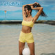 Yukari swim2025 split swimsuit bikini vacation bikini swimsuit
