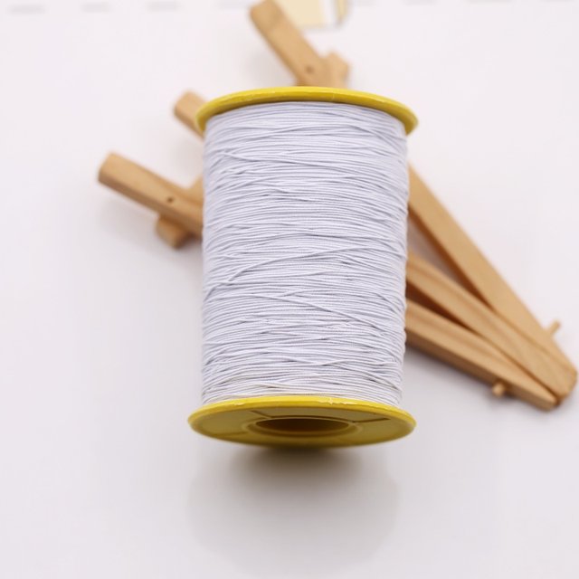 0.3mm elastic cord, ultra-fine elastic cord, elastic sewing rubber band, pleated elastic thread for sewing clothes for home use