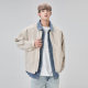 ALLIN fake two-piece denim spliced lapel jacket men's deconstructed design sense cleanfit trendy casual jacket
