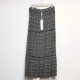 Masi/Mujia Skirt Collection A-version mid-length skirt 2025 spring and autumn summer women's hip-covered skirt flared skirt mulberry silk cotton
