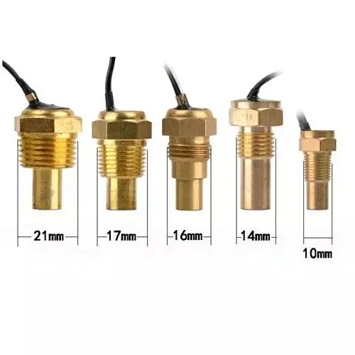 General Motors Truck 12V24v Engineering Vehicle Modified Digital Digital Water Temperature Meter Alarm High-precision Digital Meter