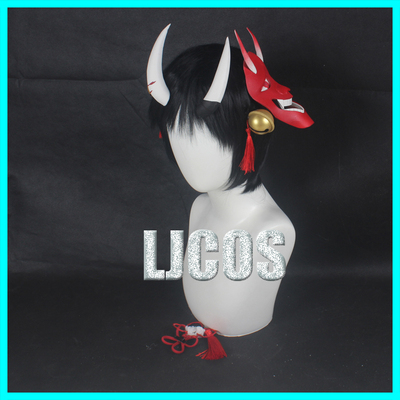 taobao agent [LJCOS] Hololive Vtuber Bai Gui Ling Corner Bells Headwear COSPLAY props