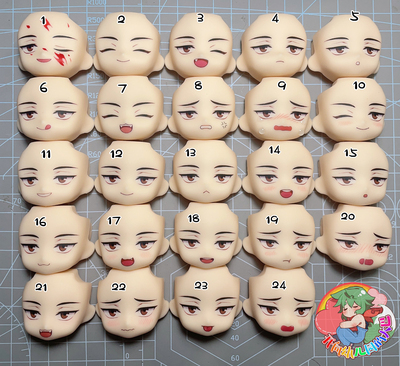 taobao agent [Xia Yajie] Mantra returns to comics clay face water, face face OB11 GSC clay!