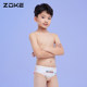 Zhouke children's swimsuit triangle professional swimming training zoke mid-large children's competition racing boys' quick-dry swimming trousers