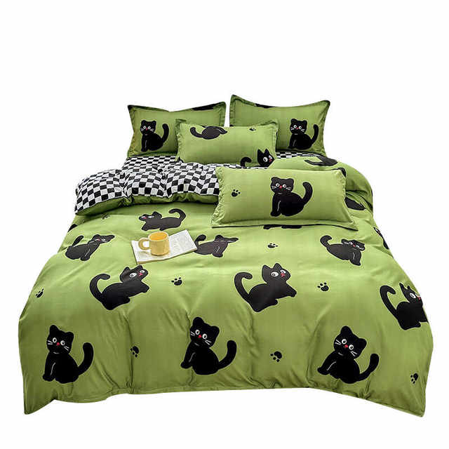 Cushion cover quilt, full set of quilt, winter quilt core, eight-piece, ten-piece set, student dormitory single quilt set, full set