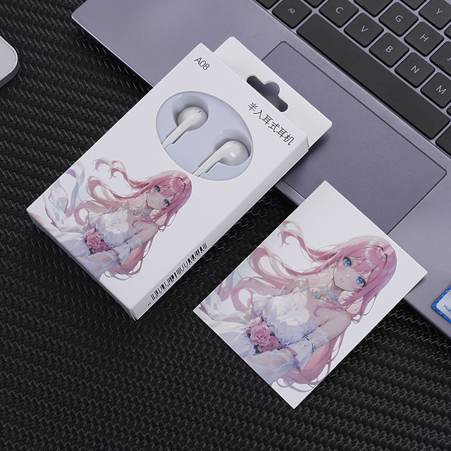 FRANSUN A08 semi-in-ear Type-C digital/3.5mm game live broadcast earphones