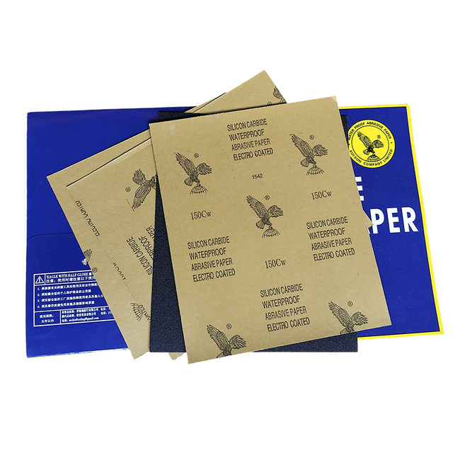 
Genuine Eagle brand sandpaper 2000 mesh water sandpaper 5000 mesh jade car polishing ultrafine water sandpaper 10000 mesh