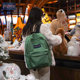 JanSport flagship store 24 years new style Twilight Mountain Purple Summer Olive Green Female School Bag Backpack 4QUE
