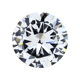 Round white synthetic cubic zirconia zircon loose stone Wuzhou artificial gemstone CZ micro-wax inlaid stone DIY broken diamond