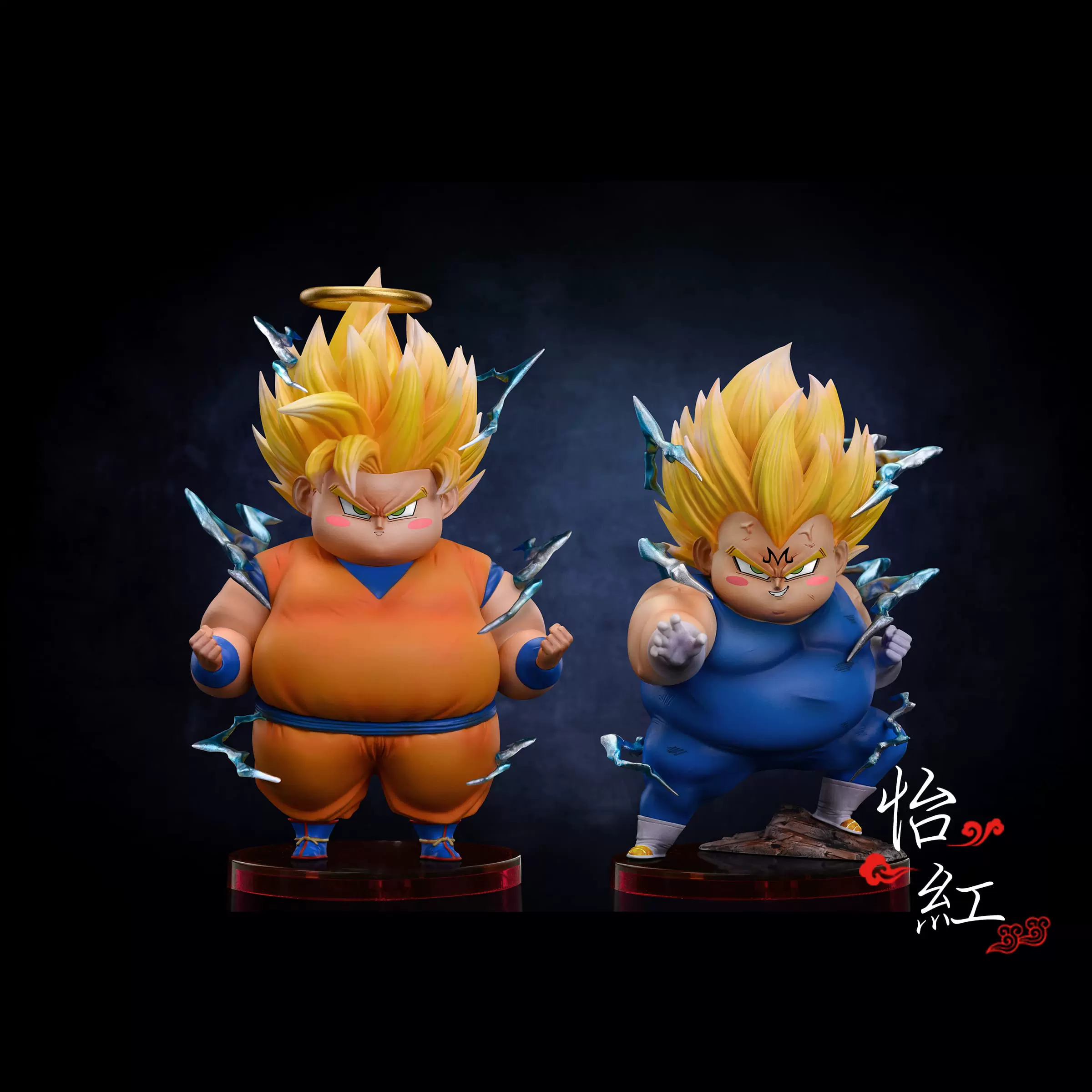 超歓迎 DRAGON BALL statue 悟空vs魔人ブウ GK コミック/アニメ