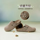 
Bestu 25 autumn and winter new shopping mall thick-soled Birkenstock shoes plus velvet women's half slippers A9080BH5