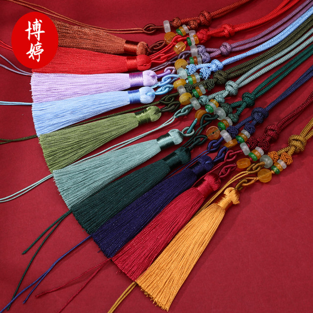Exquisite tassel pendant pendant semi-finished pendant diy handmade accessories Chinese antique style lanyard wholesale