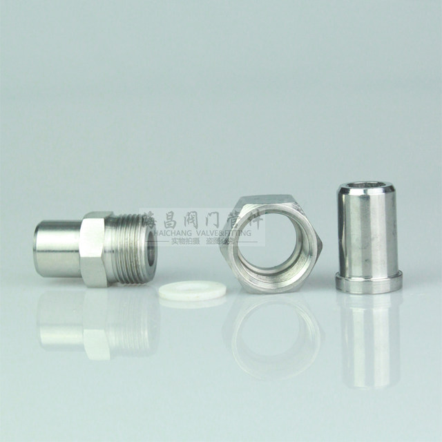 304 stainless steel welding direct terminal/intermediate joint/outer threaded connector
