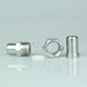 304 stainless steel welding direct terminal/intermediate joint/outer threaded connector
