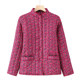 Middle -aged and elderly mothers winter clothes down cotton jacket inner girl grandmother dress cotton jacket.