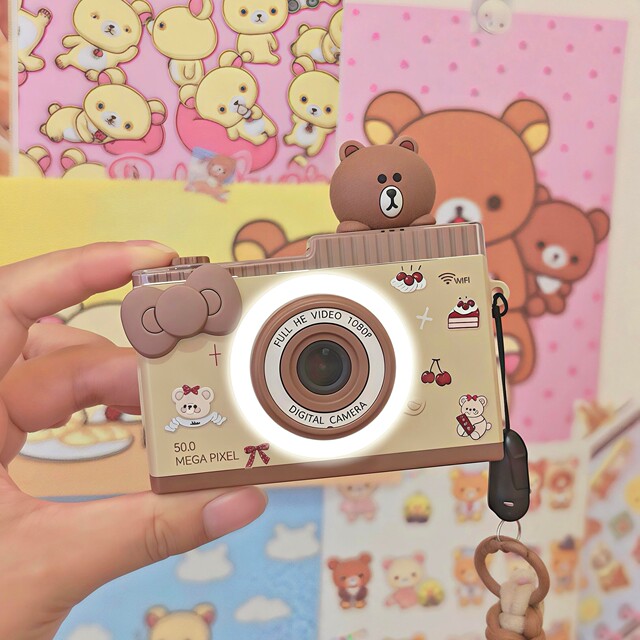 Mobee retro camera ccd children's digital high definition pixels can take photos for boys and girls toys graduation gifts