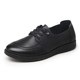 Wangnai genuine leather soft-soled mother's single shoes, flat-soled, comfortable, lace-free women's shoes, middle-aged and elderly non-slip large size leather shoes on clearance