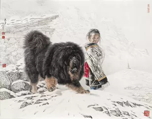 狗复制画 新人首单立减十元 22年4月 淘宝海外