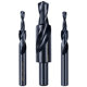 Second-level straight shank step drill step drill bit screw countersunk drill bit second-level drill sub-drill bit countersunk hole drill M3-12