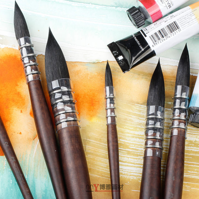 Martini Red Fat Upgrade Edition Brown Fat Rats Pens Program Professional Round Animal Fool Motor brush
