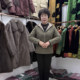 Mom's new autumn and winter hooded woolen coat for women small 2025 loose and comfortable grandma jacket
