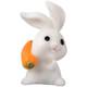 Rabbit Paradise Micro Landscape Ornaments Cute Cartoon Animal Carrot Rabbit House Gardening Resin Accessories Crafts