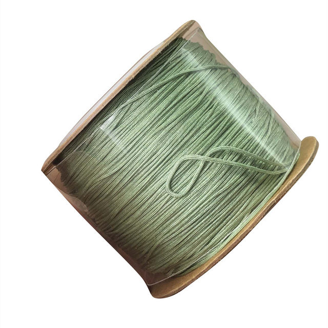 No. 71.5 jade wire 0.6mm jewelry wire through beeswax crystal braided hand rope DIY material wear-resistant non-elastic pendant rope