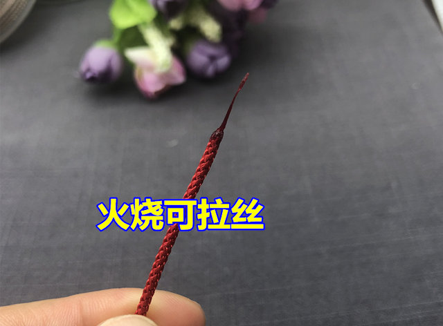 Bedelin 2.0mm braided wire bracelet Buddha beads wire DIY pendant rope to make lanyard beaded Chinese knot wire