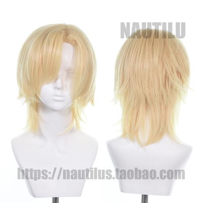 taobao agent Rocha wig Luoxia COS Time Painting Traveler Rooster Rohan Wigglin Gold Removal COS