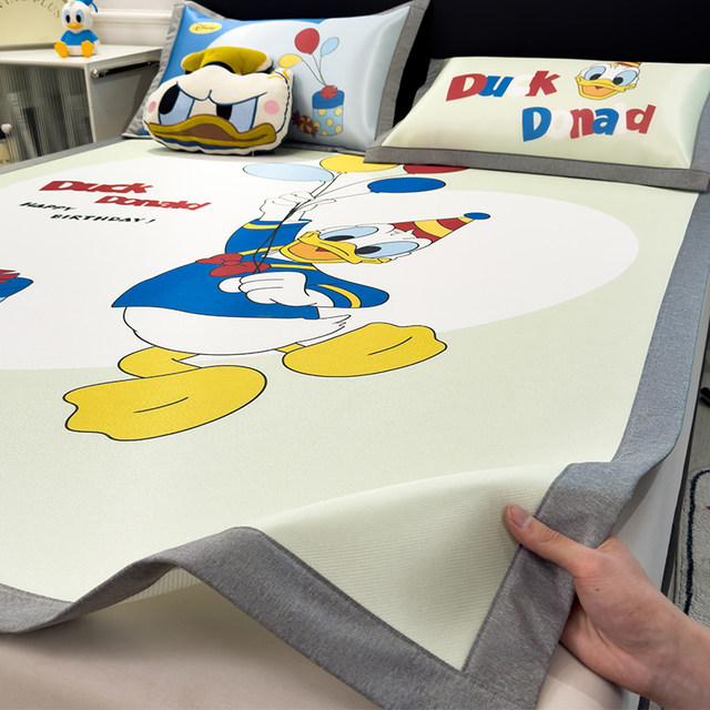 Disney Class A Maternal and Infant Grade Children's Cooling Mat Ice Silk Mat 2025 New Summer Baby Cooling Sheets Machine Washable