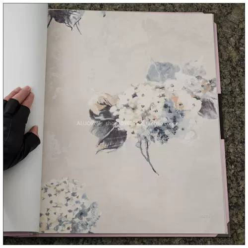 紫色大花壁纸 新人首单立减十元 22年2月 淘宝海外