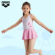 arena Arena One-piece Sleeveless Skirt Swimsuit Cute Cartoon New Children Girl
