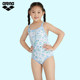 arena Arena Flower World Series Children's Girls Cute Sleeveless One-piece Triangle Comfortable Swimsuit