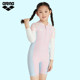 arena Arena Flower World Series Cute One-piece Knee-length Swimsuits for Boys and Girls Hot Spring Swimsuits