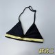 Amber single MOL* fashion children's vest split swimsuit girls triangle bikini quick dry small medium and big children
