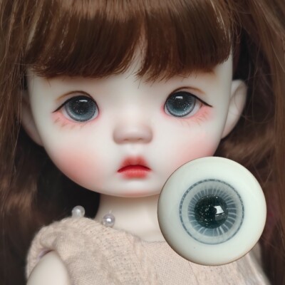 taobao agent BJD Eyes Dazb's eyes natural gray glass 3468 points OB11 can be 10mm12mm14mm16mm small iris