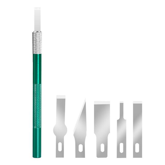 Glue removal blade scraper pad edge cleaning glue removal blade CPU shovel motherboard IC glue cleaning knife 4A flat edge blade