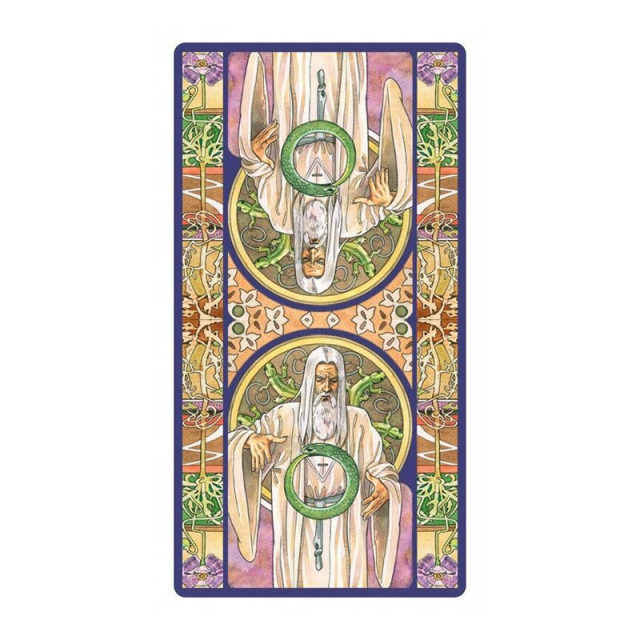 Imported genuine ancient magician tarot cards The Sorcerers Italian board game cards
