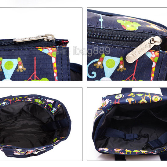 Tang Wei's same style lightweight waterproof large-capacity handbag shoulder crossbody multi-pocket fashionable mommy bag mother and baby bag