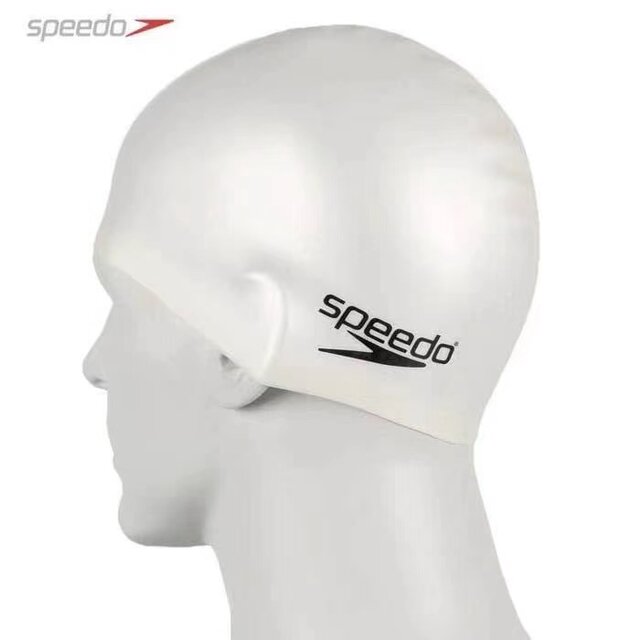 speedo Speedo Swim Cap Silicone Non-Stretching Unisex Elastic Fit Waterproof Training Silicone Swim Cap