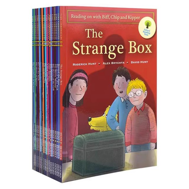Oxford Reading Tree 10-12 levels 11-13 advanced English graded reading picture books 18 volumes 7-12 years old children's book chapter book novel original English import