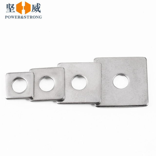 304 stainless steel enlarged and thickened square gasket square flat gasket for curtain wall M3M4M5M8M10M12M20