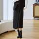 3S women's clothing 2024 Winter niche commute all -round OL design temperament A -line skirt irregular split bag hip skirt
