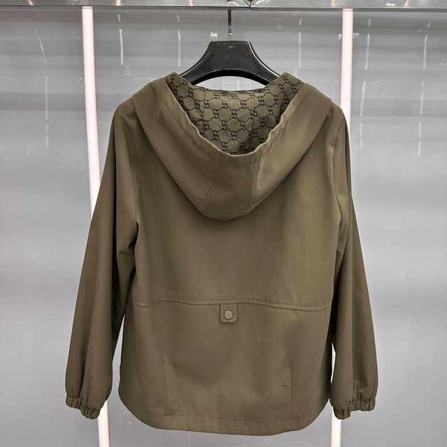 810 counter genuine new autumn women's fashion hooded large size mother jacket short jacket for women 10