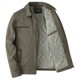 Middle-aged daddy spring and autumn pure cotton jacket middle-aged and elderly men's lapel business casual autumn cotton jacket