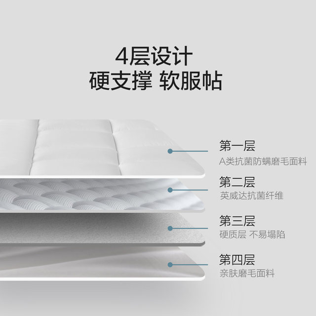Mercury Family Textilesmium mattress Single Tatami mattress Student Dormitory Rental Shop Sleeping Cushion Hotel Cushion