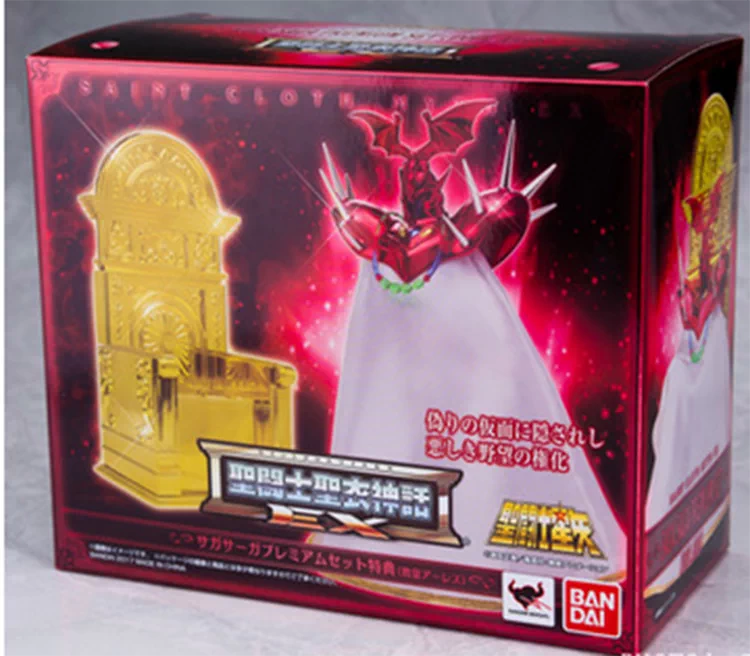 万代圣斗士圣衣神话ex教皇黄金魂神圣衣神双子亚力士玉座