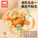 YSR Yisirui Manhattan hand-grabbing ball baby silicone can bite small-month-age teething glue toys baby 0 to 6 months