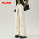 Duck Duck Down Pants Women's 2024 Winter Off-Season Long Fashionable and Versatile Workwear Warm Thicken Loose Pants
